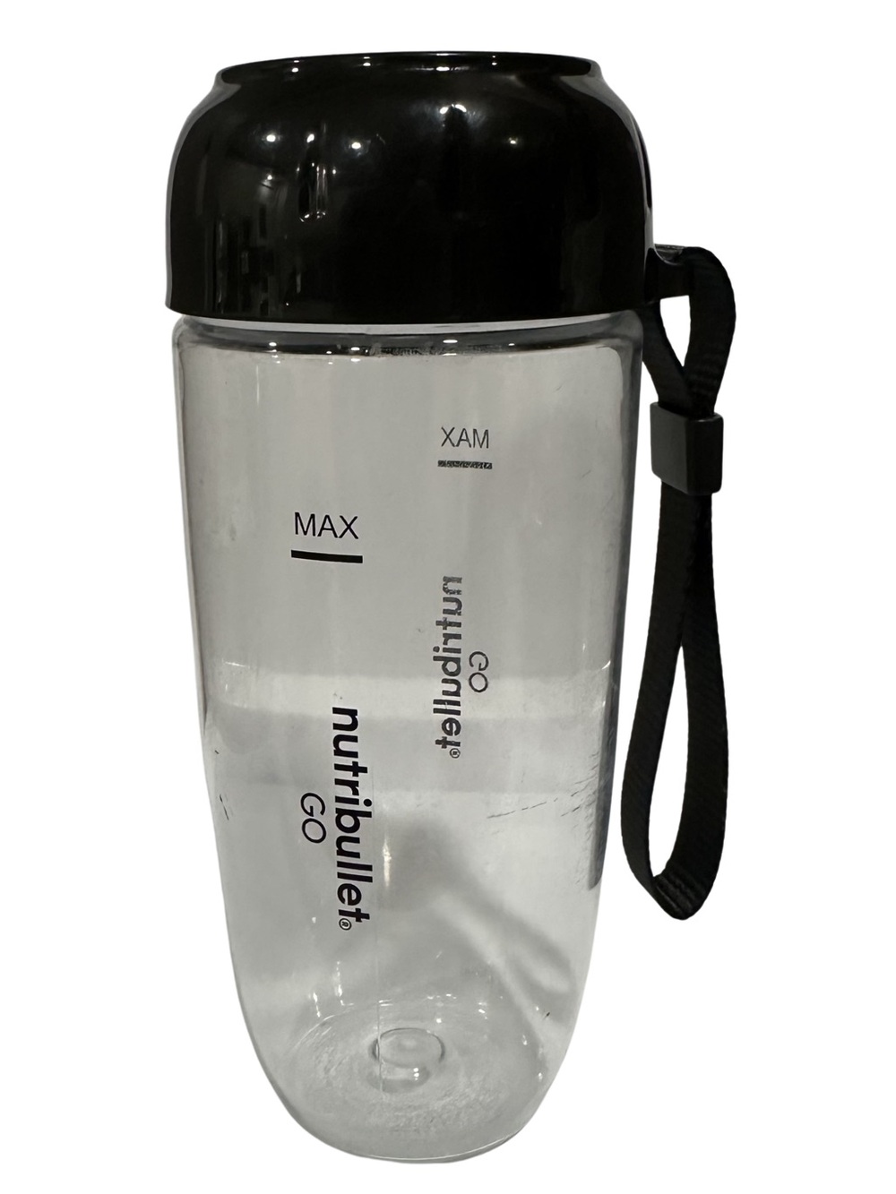 NutriBullet GO (BD-BX373-23) 13oz Cup with To-Go Lid Wristlet Carry Strap